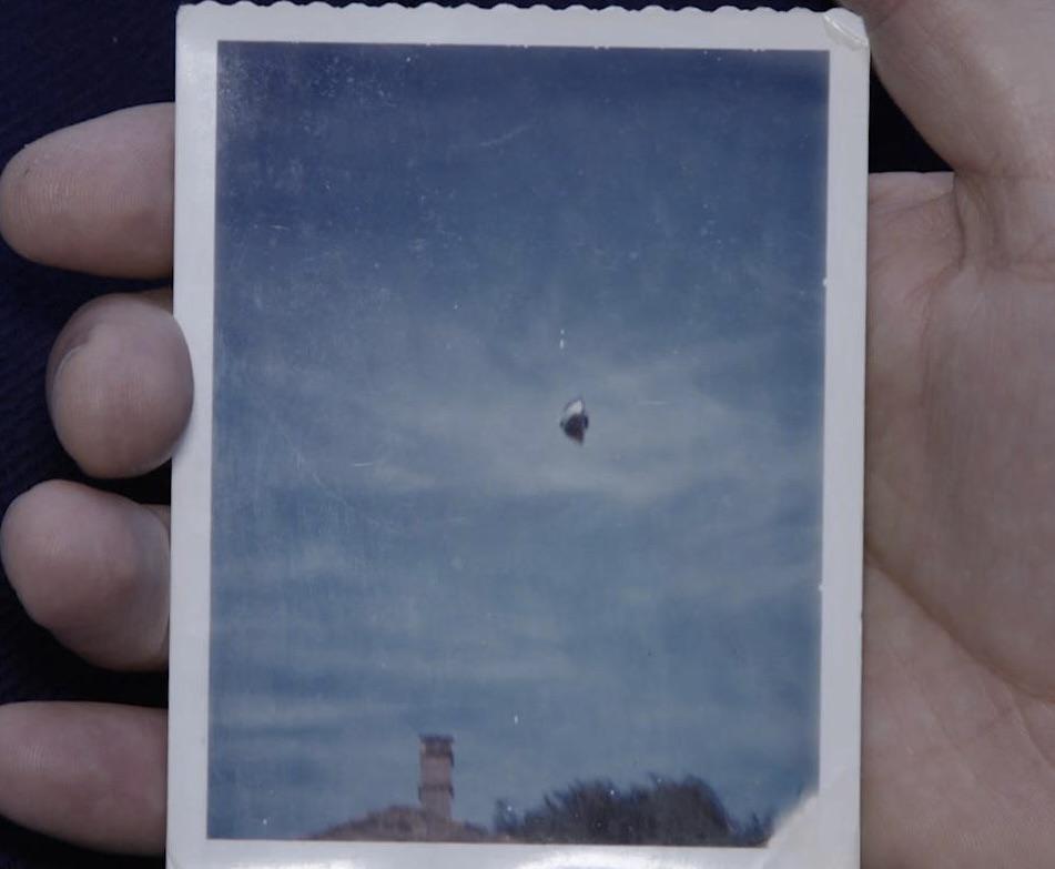 Kibel-Polaroid, 2. April 1966 &mdash; aufgenommen wenige Kilometer von Westall, vier Tage vor dem Schulvorfall